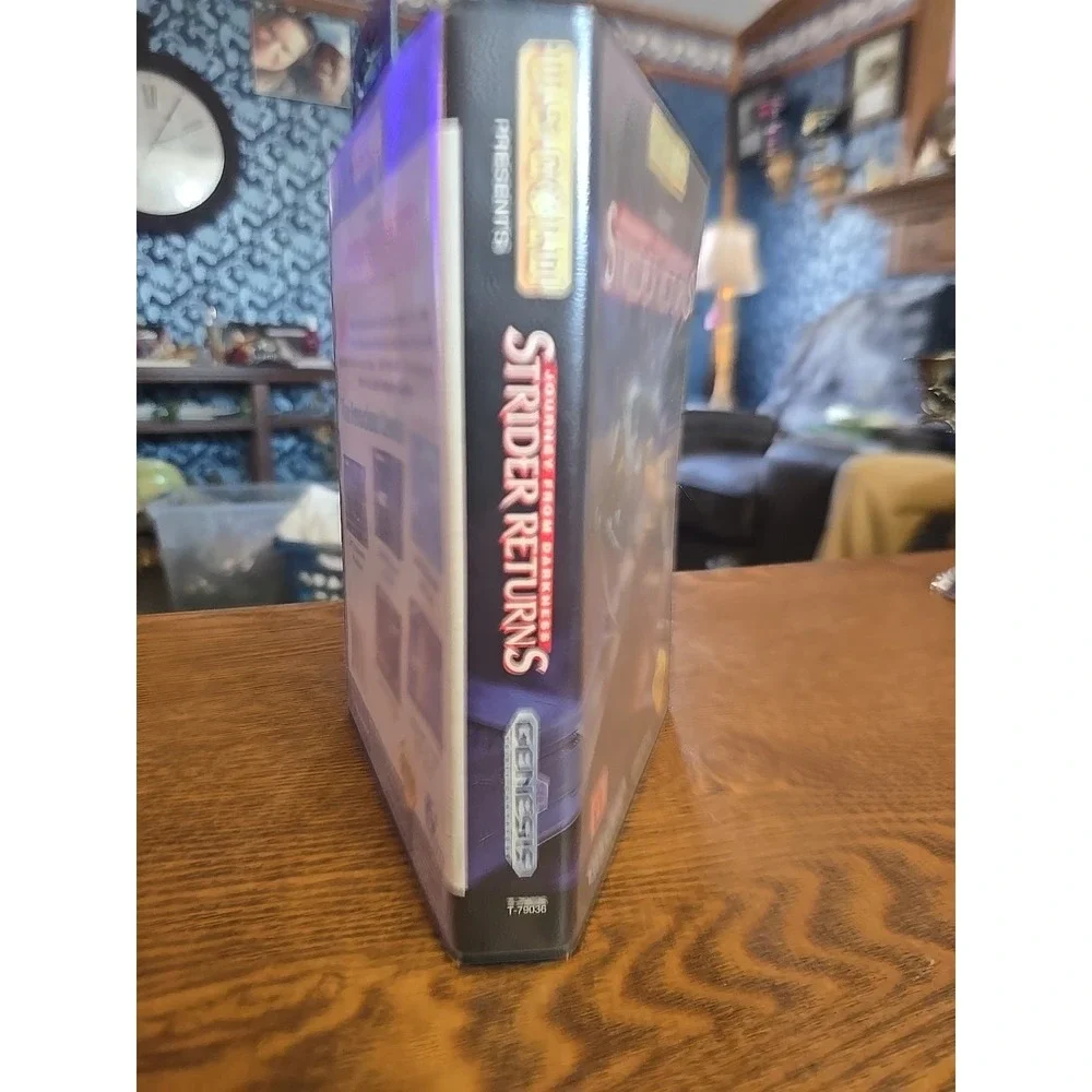 Strider Returns: Journey From Darkness Case (SEGA Genesis) Authentic BOX ONLY